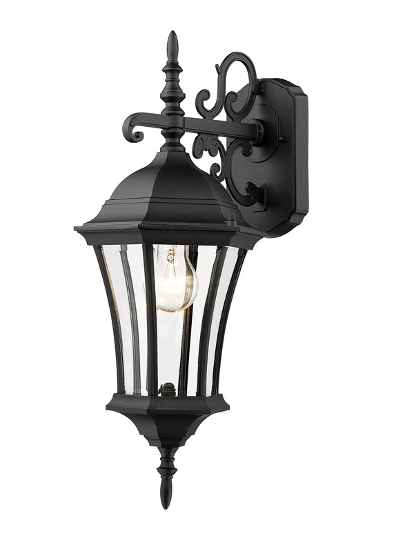Wakefield Outdoor Wall Light in Black Finish