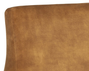 ALETTA LOUNGE CHAIR - NONO TAPENADE GOLD