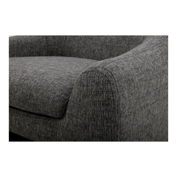 Moe's Kenzie Accent Chair in Shadowed Grey