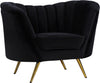 Josefina Chair In Black Velvet