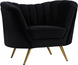 Josefina Chair In Black Velvet