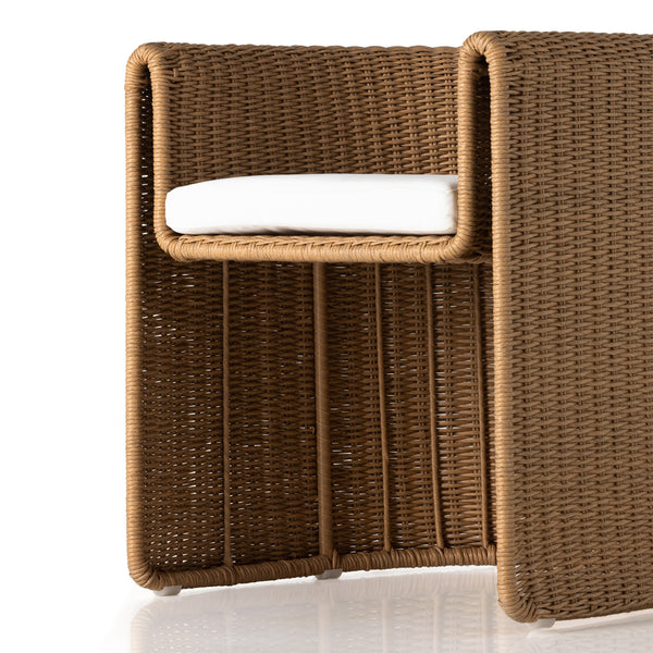 Tucson Outdoor Dining Armchair In Natural