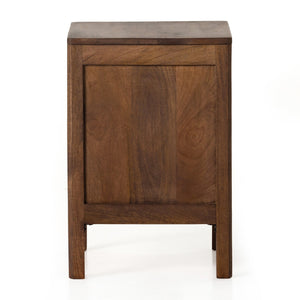 Sydney Left Nightstand - Brown Wash