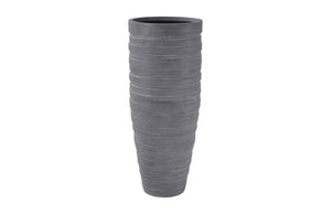 June Slim Planter, Raw Gray, Large