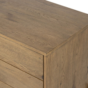 Eaton Large Nightstand - Amber Oak Resin
