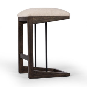 Finn Bar + Counter Stool In Sienna Brown Oak