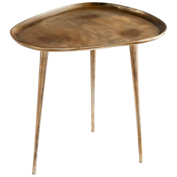 Large Bexley Side Table In Antique Gold