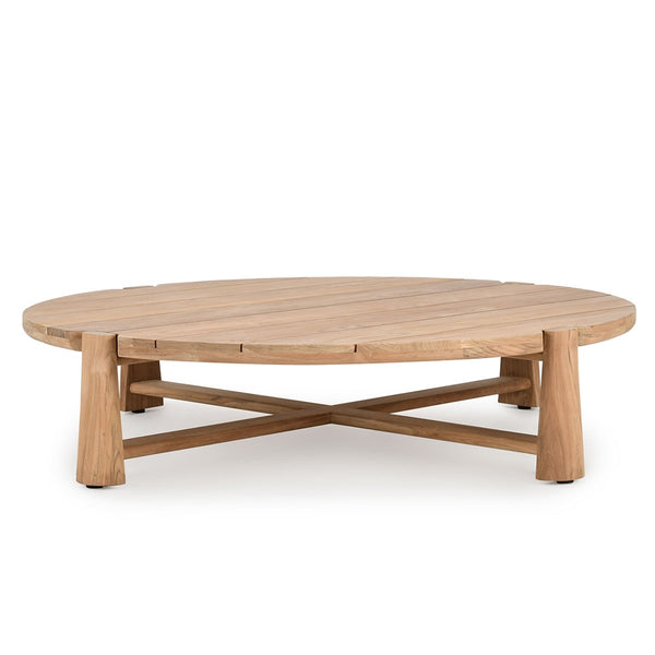 Aston Outdoor Round Coffee Table 65" Teak