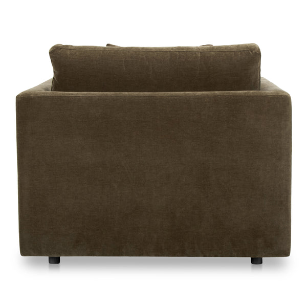 Moe's Bryn Chaise in Heritage Cedar Green