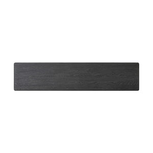 Oman Console Table - Rustic Black Veneer