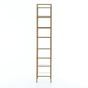 Helena Brass 83" Bookshelf