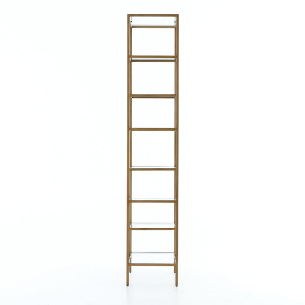 Helena Brass 83" Bookshelf