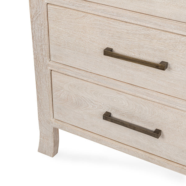 Westmont Solid Wood 9-Drawer Dresser - Creamwood
