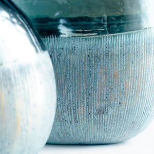 Small Cape Caspian Vase in Blue