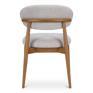 Moe's Ellie Dining Chair in Oatmeal