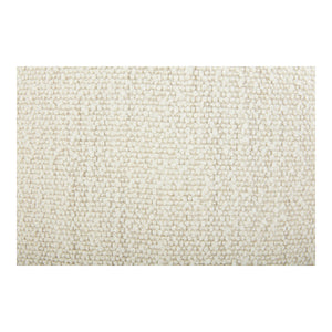 Moe's Barrow Rolling Dining Chair in White Mist