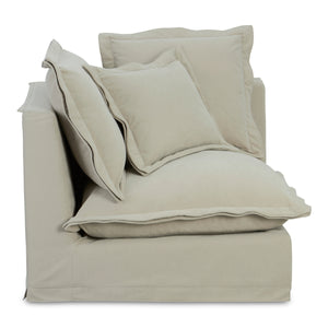 Moe's Olivia Corner Chair Sand