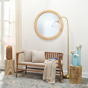 Grayson Wood Settee