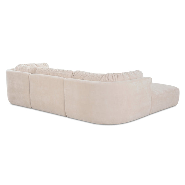 Moe's Matina Lounge Modular Sectional in Oatmeal