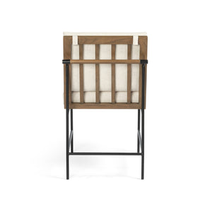 Crete Dining Chair-Savile Flax