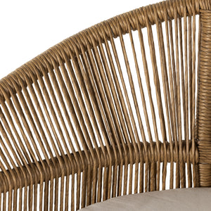 Irving Outdoor Dining Armchair In Sand