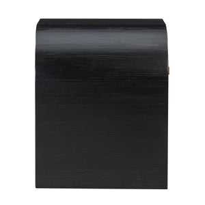 Hump Black Nightstand
