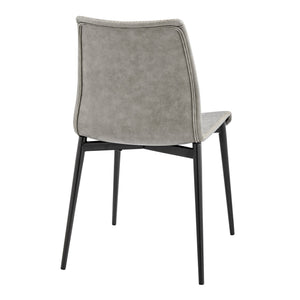 Jayden Dining Side Chair In Vintage Mist Gray (Set of 2)