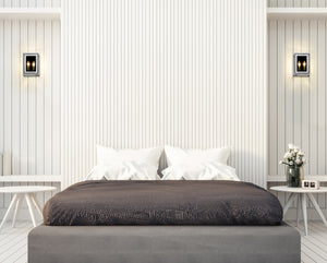 Infinity 2 Light Wall Sconce in Chrome Finish