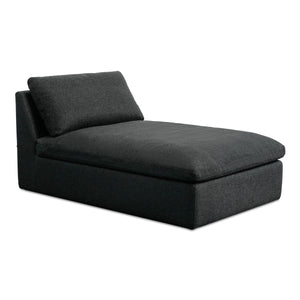 Miles Outdoor Chaise in Speckled Charcoal