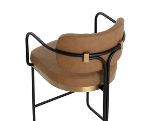 JALEN COUNTER STOOL - MILLIKEN COGNAC