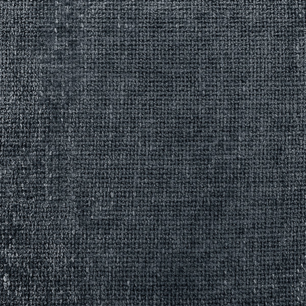 Vincent Chenille Accent Arm Chair Black Legs, Grenada Charcoal 