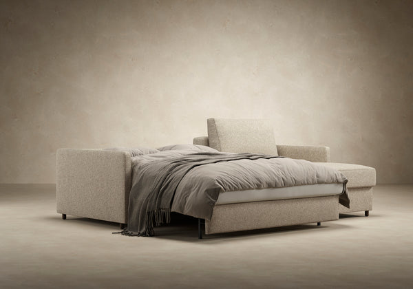NEAH SOFA BED, SLIM W/LOUNGER, 55"X77"