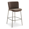 Moe's Early Bar Stool with Upholstered Back