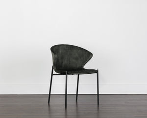 ERIC DINING CHAIR - NONO DARK GREEN