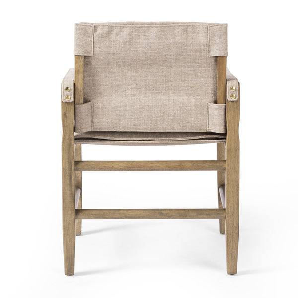 Lenz Dining Armchair In Alcala Taupe