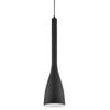 1LT Pendant, Matte Black Finish
