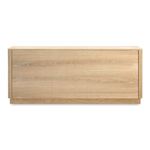 Round Off Sideboard in Natural Oak Finish