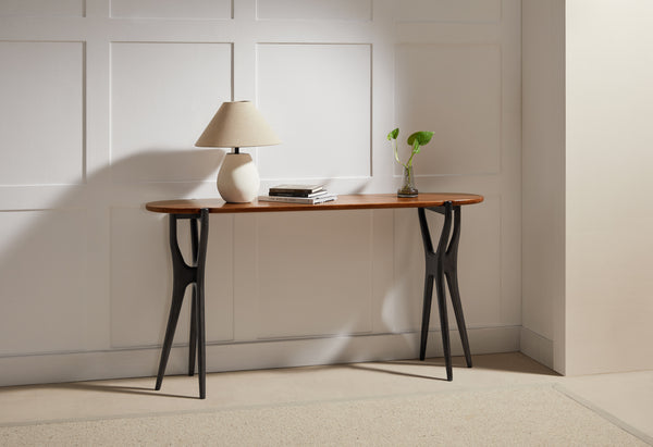 Tofino Console Table, Amber &Caviar