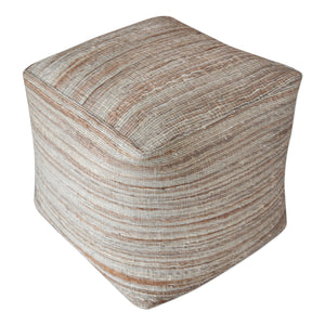 Shiro Pouf In Beige