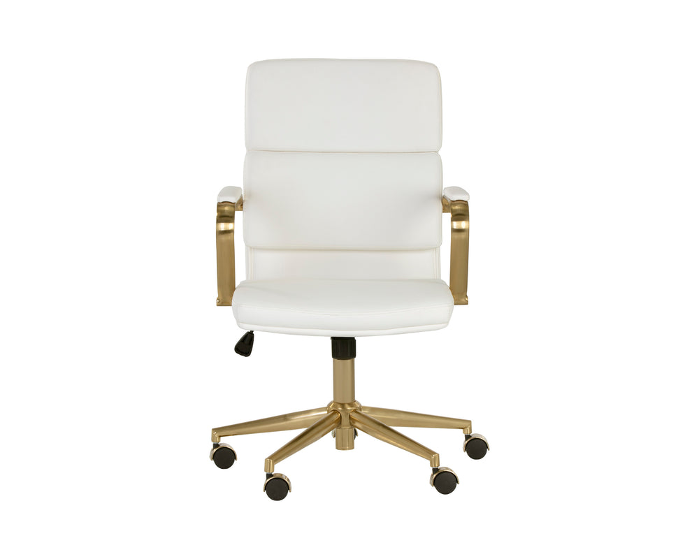 KLEO OFFICE CHAIR - SNOW