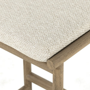 Kyla Outdoor Stool In Brown/Sand In Bar
