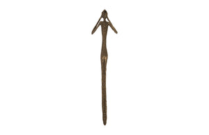 See, Speak, Hear No Evil Wall Art, Resin, Bronze, Set Of 3