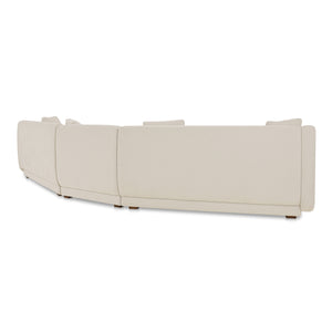 Fraser 3 Piece Modular Sectional in Off White