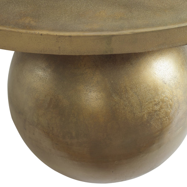 Triplet Antique Brass Coffee Table