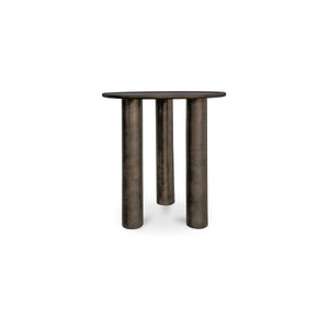 Moe's Deacon Outdoor Side Table in Deep Bronze
