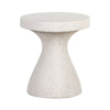 Koda Outdoor End Table In Textured Grey