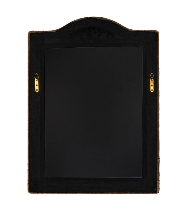 Hilltop Raffia Arch Wall Mirror, Natural