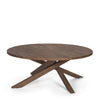 Solana Medium Brown Wood Coffee Table