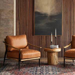 Kennedy Chair In Palermo Cognac