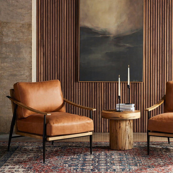 Kennedy Chair In Palermo Cognac